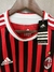 Camisa Milan Casa 11/12 - Versão Retrô Masculino - Adidas - Vermelha com Listras Pretas