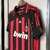 Imagem do Camisa Milan Casa 06/07 - Versão Retrô Masculino - Adidas - Preta com Listras Vermelhas