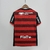 Camisa Flamengo Casa 22/23 Com Todos os Patrocínios - Versão Torcedor Masculino - Adidas - Preta e Vermelha Listrado na internet