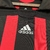 Camisa Milan Casa 06/07 Manga Longa - Versão Retrô Masculino - Adidas - Vermelha com Listras Pretas - comprar online