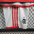 Kit Infantil Flamengo Casa 24/25 Manga Longa - Torcedor Unissex - Adidas - Preta com Listras Vermelhas e calção branco - PW Sports - Loja de Artigos Esportivos