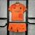 Kit Infantil Real Madrid Edição Especial 24/25 - Versão Torcedor Unissex - Adidas Y-3 - Laranja