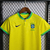 Kit Infantil Brasil Casa 22/23 - Versão Torcedor Masculino - Nike - Amarelo e Azul - PW Sports - Loja de Artigos Esportivos