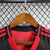 Kit Infantil Flamengo Casa 2025/2026 - Versão Torcedor Unissex - Adidas - Preto com Listras Vermelhas - loja online