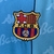 Camisa Barcelona Fora 96/97 Manga Longa - Versão Retrô Masculino - Kappa - Azul