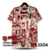 Camisa Japão Edição Especial Legado Edo 23/24 - Versão Torcedor Masculino - Adidas - Bege com detalhes em Vermelho