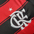 Kit Infantil Flamengo Casa 2025/2026 - Versão Torcedor Unissex - Adidas - Preto com Listras Vermelhas - comprar online