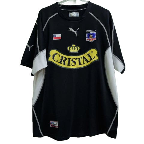 Camisa Colo-Colo Fora 2003 - Versão Retrô Masculino - Puma - Preta - comprar online
