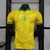 Camisa Brasil Edição Especial Neymar Jr. "The Prince" 2024/2025 - Versão Jogador Masculino - Comma Football - Amarela com detalhes em Verde - comprar online