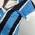 Camisa Grêmio Casa 23/24 - Versão Torcedora Feminina - Umbro - Azul com detalhes Listrados em Branco e Preto na internet