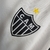 Camisa Atlético Mineiro Fora 23/24 - Versão Torcedora Feminina - Adidas - Branca com Mangas em Cinza Escuro - comprar online