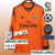 Camisa Real Madrid Terceiro 13/14 Manga Longa - Versão Retrô Masculino - Adidas - Laranja