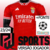 Camisa Benfica Casa 23/24 - Versão Jogador Masculino - Adidas - Vermelho