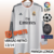 Camisa Real Madrid Casa 13/14 Manga Longa - Versão Retrô Masculino - Adidas - Branco