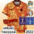 Camisa Seleção Holandesa Treino 2022 - Versão Torcedor Masculino - Nike - Laranja