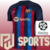 Camisa Barcelona Casa 22/23 - Versão Torcedor Masculino - Nike - Azul e Grená