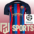 Camisa Barcelona Casa Edição Rosalía 22/23 - Versão Torcedor Masculino - Nike - Azul e Grená