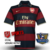 Camisa Arsenal Terceira 07/08 - Versão Retrô Masculino - Nike - Vermelha e Azul Listrada