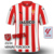 Camisa Sporting Gijón Casa 23/24 - Versão Torcedor Masculino - Puma - Vermelho e Branco