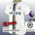 Camisa Everton Terceiro 21/22 - Versão Torcedor Masculino - Hummel - Branco