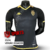 Camisa Monaco Fora 23/24 - Versão Jogador Masculino - Kappa - Preto com Dourado