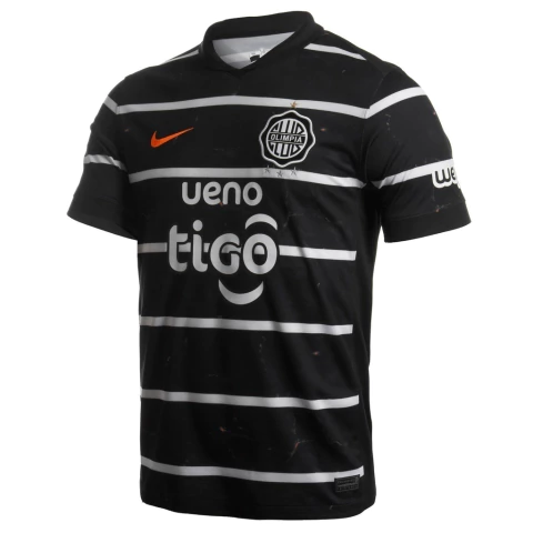 Camisa Olimpia Fora 2025/26 - Versão Torcedor Masculino - Nike - Preta - comprar online