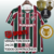 Camisa Fluminense Casa 24/25 Todos os Patrocínios - Versão Torcedor Masculino - Umbro - Listrada