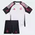 Kit Infantil Flamengo II 2025/2026 - Versão Torcedor Unissex - Adidas - Camisa Branca e Shorts Preto - comprar online