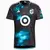 Camisa Minnesota United Home 24/25 - Versão Torcedor Masculino - Adidas - Preto