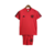 Kit Infantil Flamengo Treino 2023/24 - Torcedor Unissex - Adidas - Vermelho