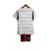 Kit Infantil Flamengo Fora 2023/24 - Versão Torcedor Unissex - Adidas - Camisa Branca e Shorts Preto - comprar online