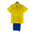 Kit Infantil Al Nassr Casa 23/24 - Versão Torcedor Unissex - Nike - Amarelo com detalhes em azul - comprar online