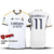 Camisa Final UCL Real Madrid Casa 23/24 Rodrigo #11 - Versão Torcedor Masculino - Adidas - Branco