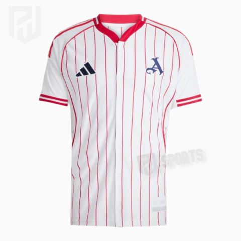 Camisa Arsenal Baseball 2025/2026 - Versão Torcedor Masculino - Adidas - Branca - comprar online