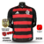 Camisa do Flamengo Home versão jogador 2025/2026, preta com listras vermelhas, fabricada pela Adidas.