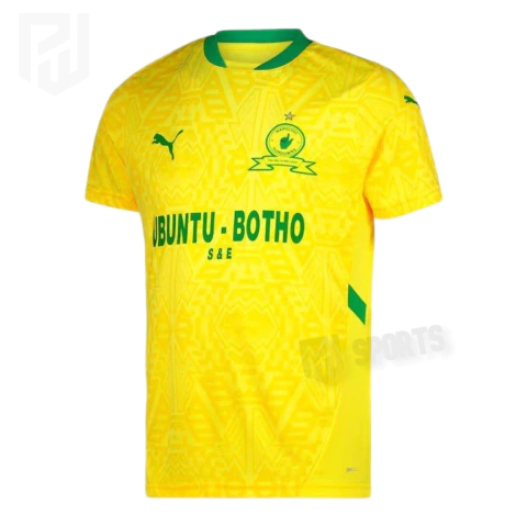 Camisa Mamelodi Sundowns Home 2024/2025 - Versão Jogador Masculino - Puma - Amarela - comprar online