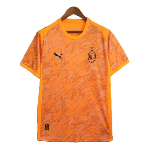 Camisa Milan Goleiro 25/26 - Versão Torcedor Masculino - Puma - Laranja - comprar online