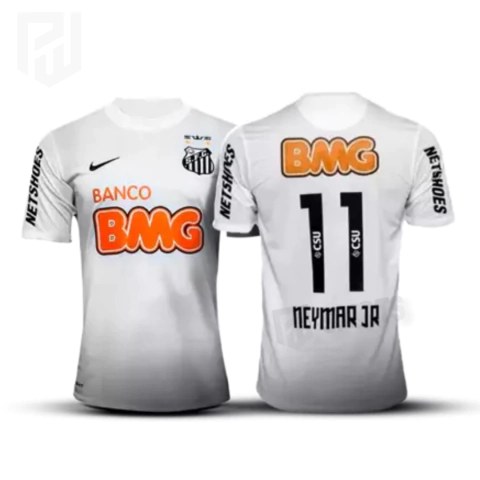 Camisa Peixão Home 2012/2013 Neymar Jr 10 - Versão Retrô Masculina - Nike - Branca - comprar online