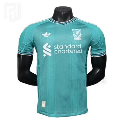 Camisa Liverpool Third 2025/2026 - Versão Jogador Masculino - Adidas - Azul - comprar online