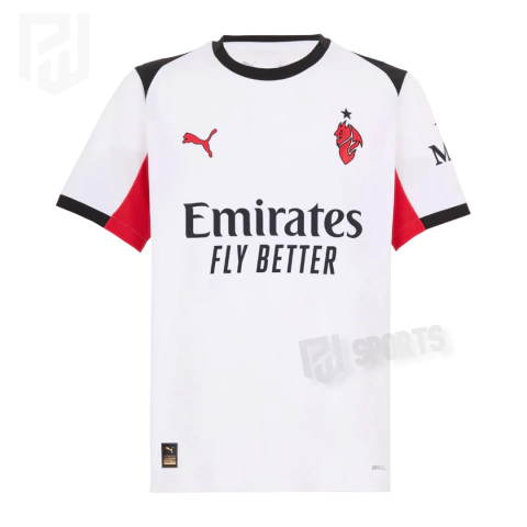 Camisa Milan Away 2025/2026 - Versão Torcedor Masculino - Puma - Branca - comprar online