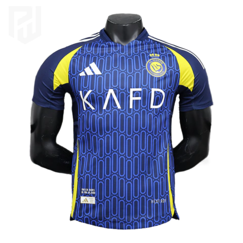 Camisa Al Nassr Away 2024/2025 - Versão Jogador Masculino - Adidas - Azul - comprar online