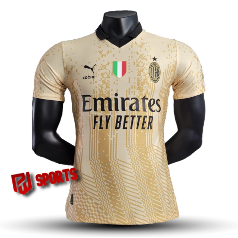 Camisa Milan Edição Especial Koché 2023/24 - Versão Jogador Masculino - Puma - Dourada - comprar online