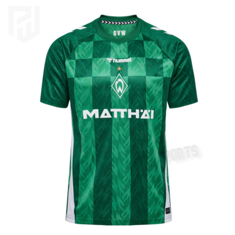 Camisa Werder Bremen Home 2024/25 - Versão Torcedor Masculino - Hummel - Verde - comprar online