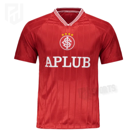 Camisa Internacional Titular 1997 - Versão Retrô Masculino - Vermelha - comprar online