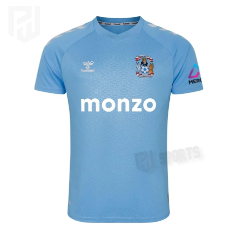Camisa Coventry City Home 2024/25 - Versão Torcedor Masculino - Hummel - Azul - comprar online