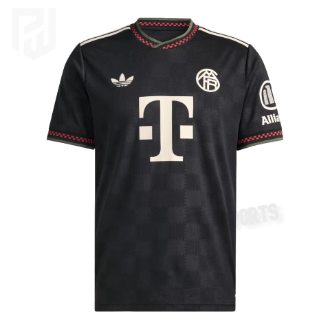 [Pré-Venda] Camisa Bayern de Munique Third 2025/2026 - Versão Torcedor Masculino - Adidas - Preta - comprar online