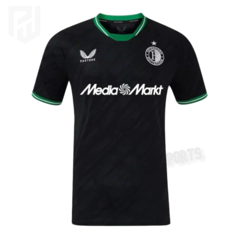 Camisa Feyenoord Away 2024/2025 - Versão Torcedor Masculino - Castore - Preta - comprar online