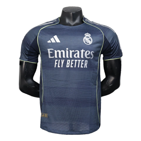 Camisa Real Madrid Away 2025/2026 - Versão Jogador Masculino - Adidas - Azul - comprar online