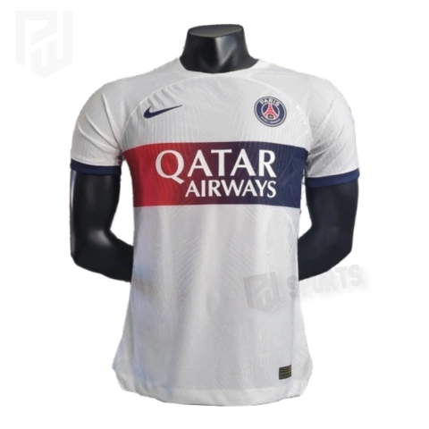 Camisa PSG Away 2023/24 - Versão Jogador Masculino - Nike - Branca - comprar online