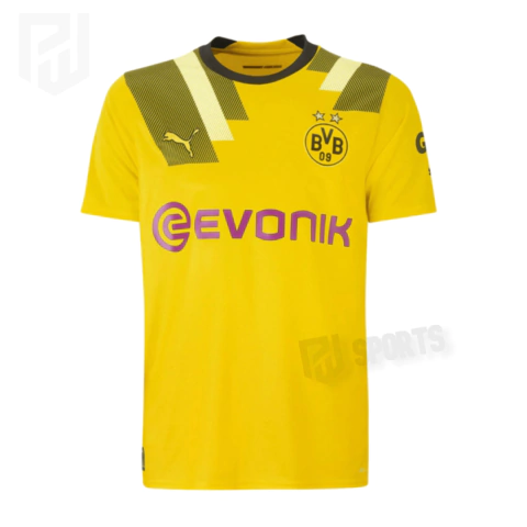 Camisa Borussia Dortmund Third Copa 2022/23 - Versão Torcedor Masculino - Puma - Amarela - comprar online
